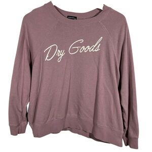 Originality Dry Goods Sweatshirt Size Small